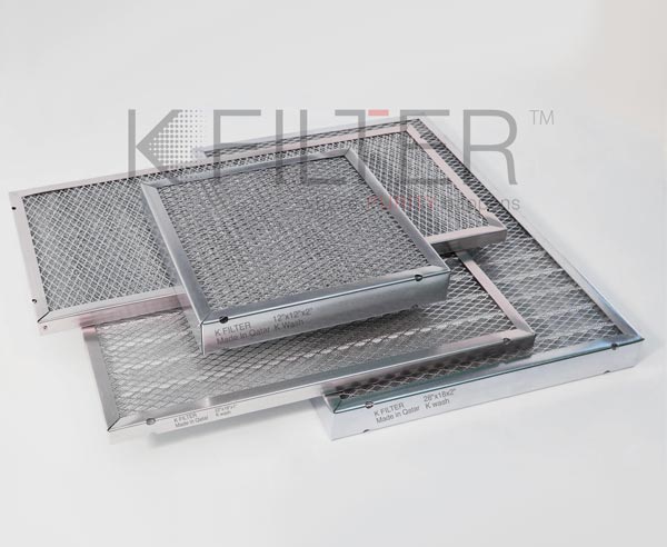 Fan coil return air filter